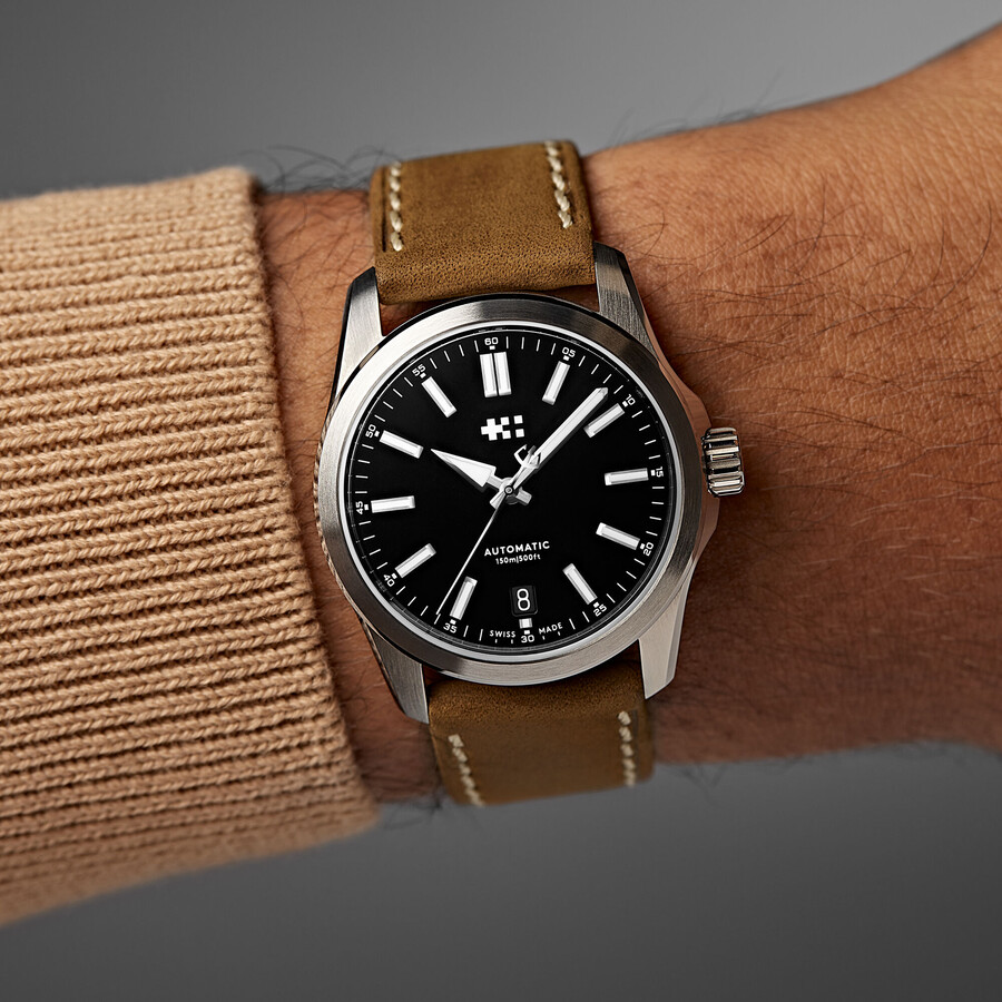 vintage eikenhouten leer christopher ward