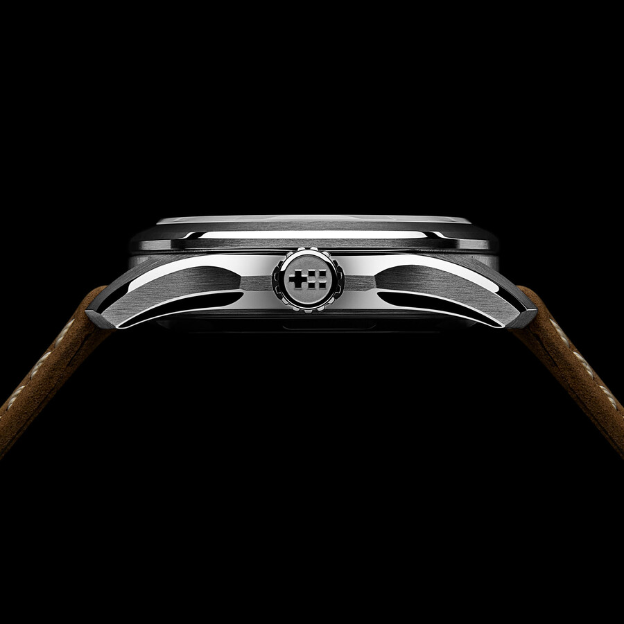 vintage eikenhouten leer christopher ward